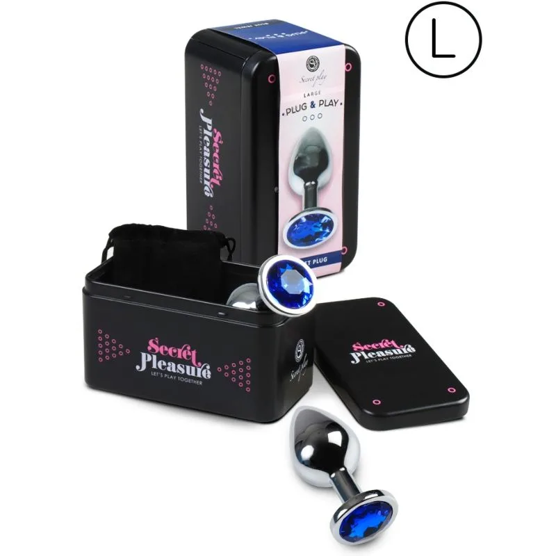 secretplay - plug anal azul l imagen 2 | karma sex & shop