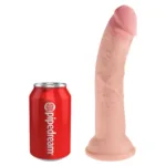 king cock - dildo triple densidad 21.6 cm imagen 2 | karma sex & shop