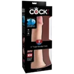 king cock - dildo triple densidad 23 cm imagen 6 | karma sex & shop