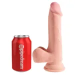 king cock - dildo triple densidad 19 cm imagen 2 | karma sex & shop