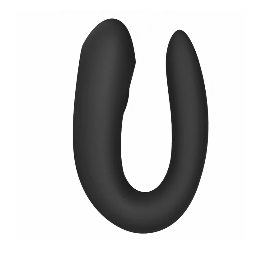 satisfyer - double joy con app oro negro imagen 3 | karma sex & shop