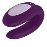 satisfyer - double joy con app morado imagen 5 | karma sex