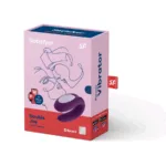 satisfyer - double joy con app morado imagen 7 | karma sex