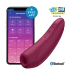 satisfyer - curvy 1 + rojo rosado imagen 1 | karma sex
