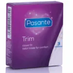 pasante - preservativos trim ms delgado 3 unidades imagen 1 | karma sex & shop