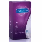 pasante - preservativos trim ms delgado 12 unidades imagen 1 | karma sex & shop