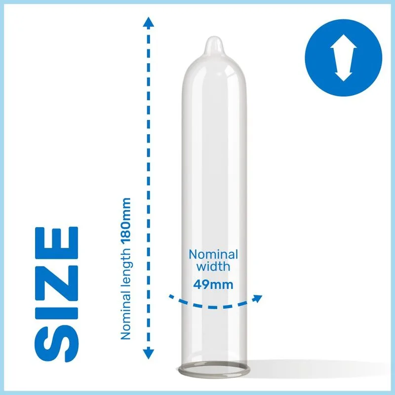 pasante - preservativos trim ms delgado 12 unidades imagen 3 | karma sex & shop