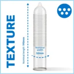 pasante - preservativos punteados ms placer 12 unidades imagen 3 | karma sex & shop