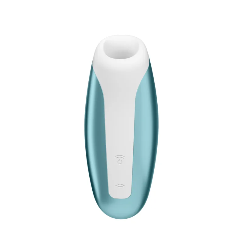 satisfyer - love breeze succionador ice blue imagen 4 | karma sex & shop