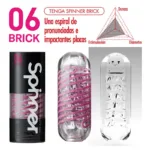 masturbador masculino spinner 06 brick imagen 2 | karma sex