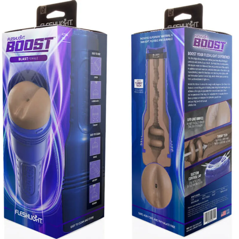 fleshlight boost - masturbador ano blast female md flesh rp imagen 4 | karma sex & shop