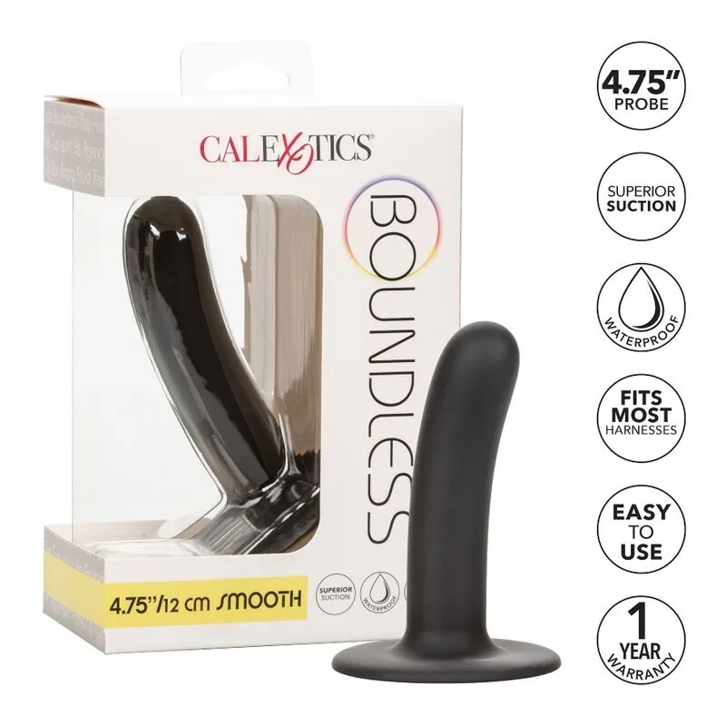 calexotics - boundless dildo liso 12 cm compatible con arnés imagen 2 | karma sex & shop