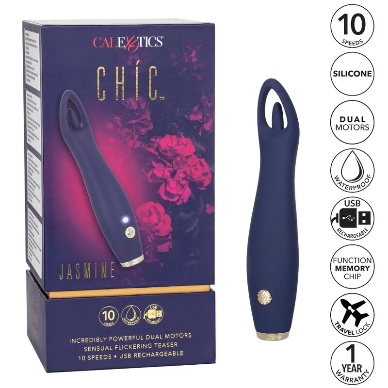 calexotics - chic jasmine estimulador 10 velocidades imagen 8 | karma sex & shop