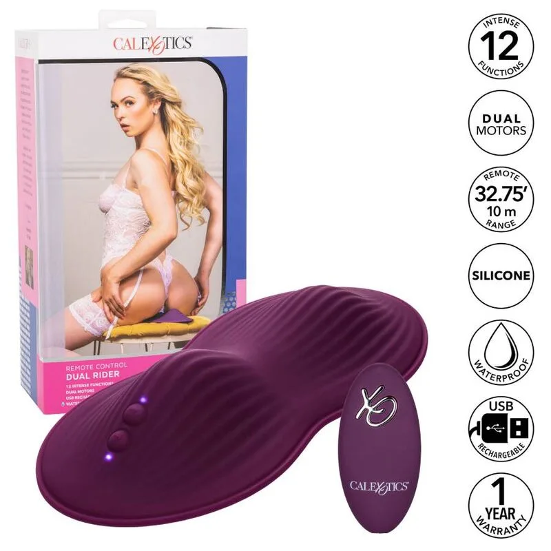 calexotics - remote control dual rider imagen 2 | karma sex & shop