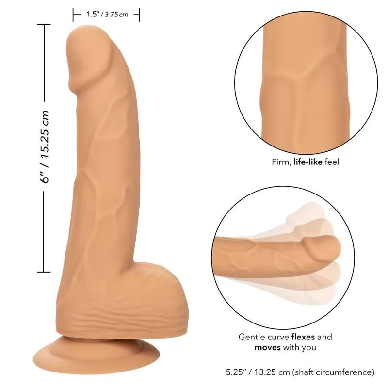 calexotics - silicone studs 15.24 cm skin imagen 2 | karma sex & shop