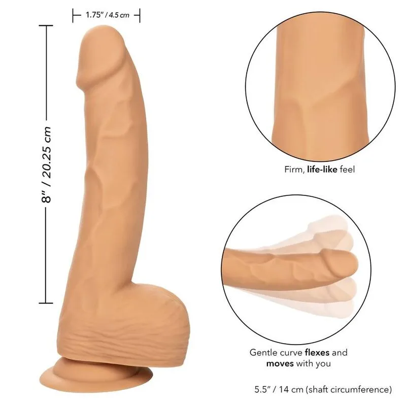 calexotics - silicone studs 20.32 cm skin imagen 2 | karma sex & shop
