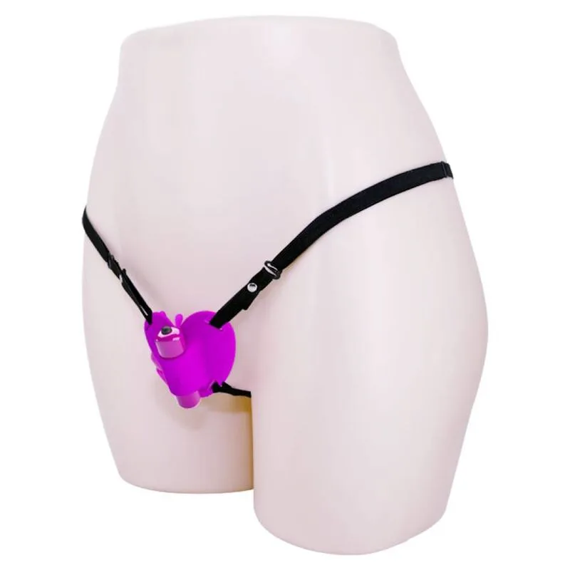 pretty love - masajeador de clítoris heartbeat 10 modos de vibración morado imagen 8 | karma sex & shop