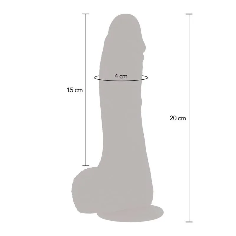 get real - dildo vibrador rotador up&down natural imagen 5 | karma sex & shop