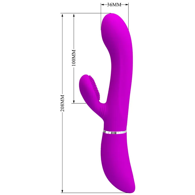 pretty love - vibrador estimulador clitoris imagen 4 | karma sex & shop