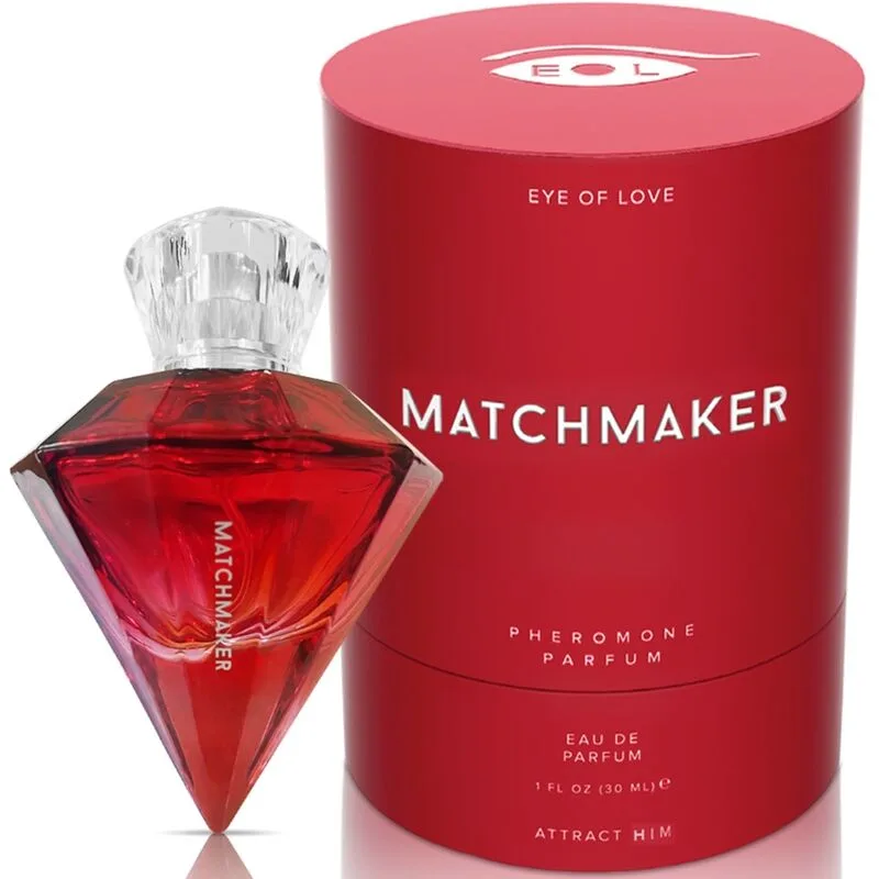 eye of love - matchmaker red diamond perfume feromonas para ella 30 ml imagen 1 | karma sex & shop