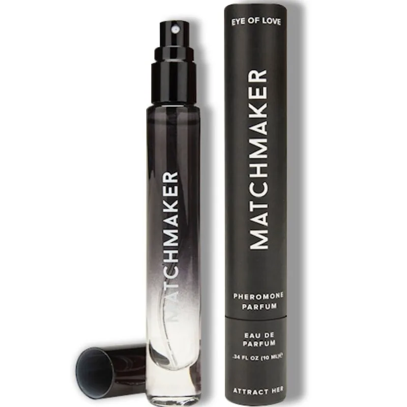 eye of love - matchmaker black diamond perfume feromonas para él 10 ml imagen 2 | karma sex & shop