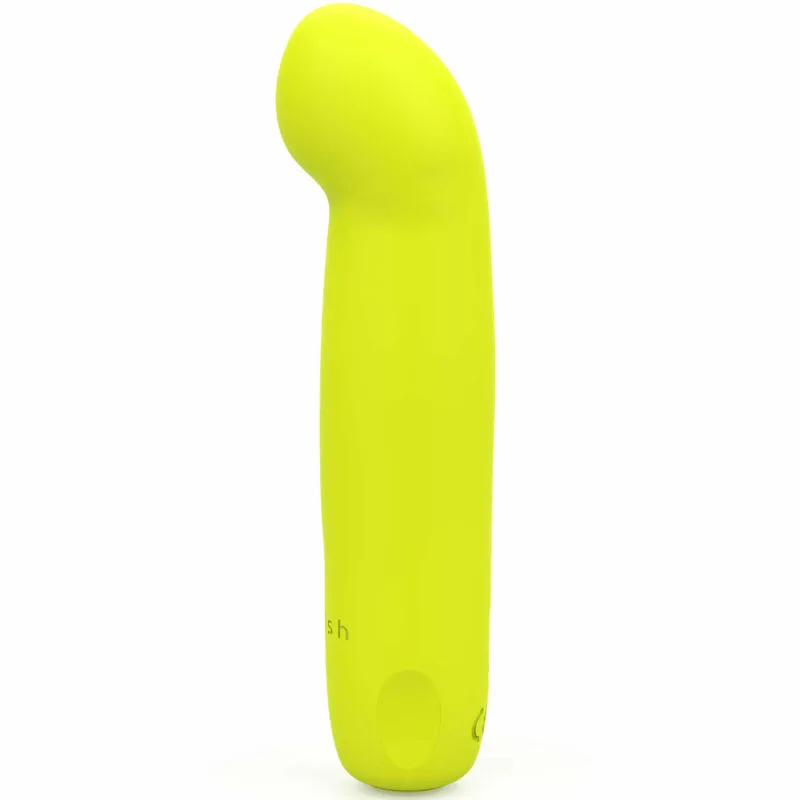 b swish - bcute curve infinite classic edicion limitada vibrador recargable silicona amarillo imagen 2 | karma sex & shop