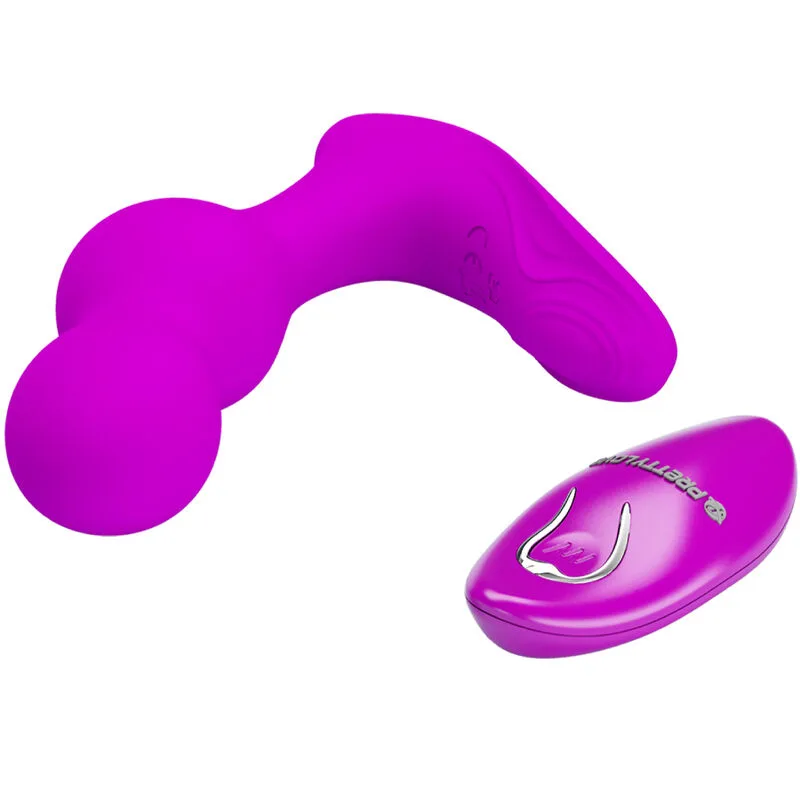 pretty love - terrance masajeador vibrador anal con control remoto imagen 2 | karma sex & shop