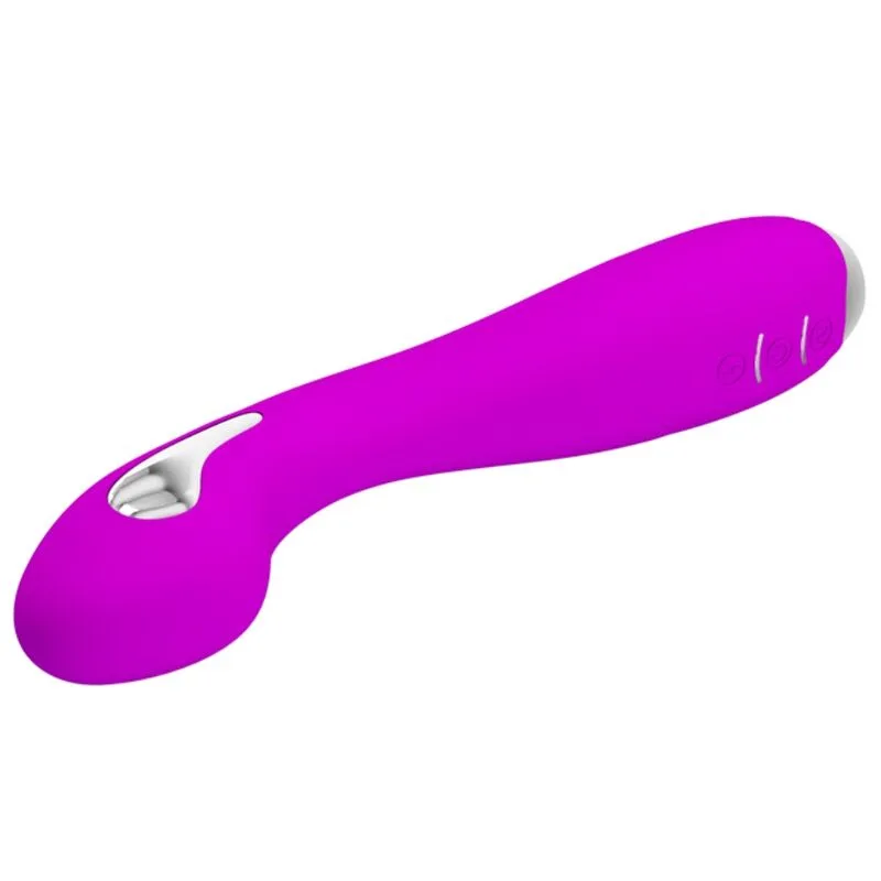 pretty love - hector vibrador electroshock recargable & impermeable morado imagen 2 | karma sex & shop