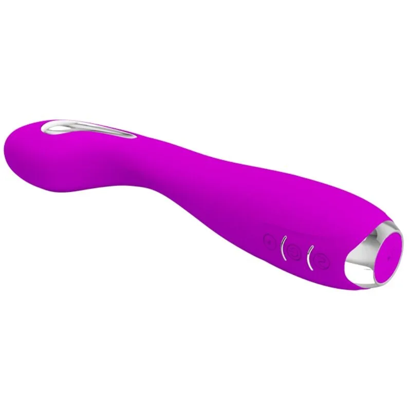 pretty love - hector vibrador electroshock recargable & impermeable morado imagen 3 | karma sex & shop