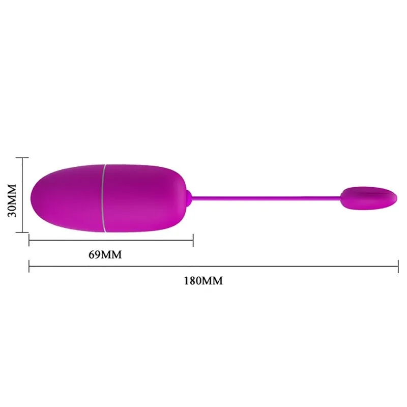 pretty love - nymph huevo vibrador controlado por app violeta imagen 5 | karma sex & shop
