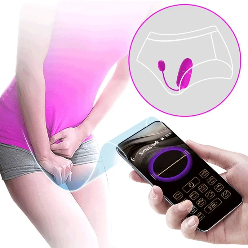 pretty love - nymph huevo vibrador controlado por app violeta imagen 9 | karma sex & shop