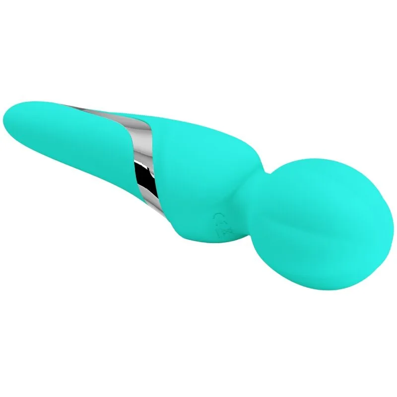 pretty love - walter vibrador wand verde agua imagen 3 | karma sex & shop