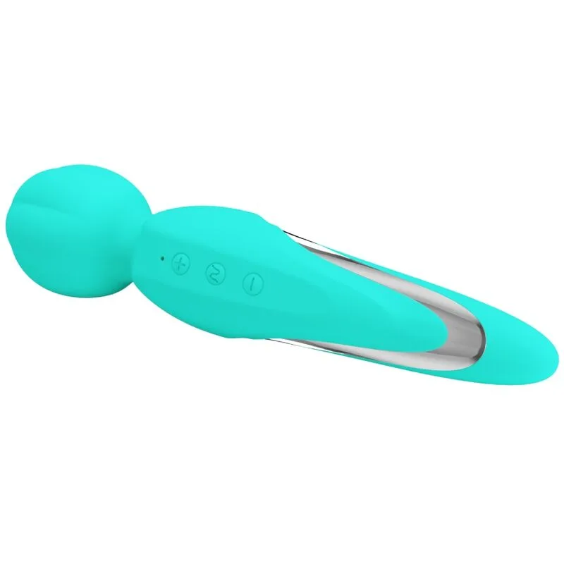 pretty love - walter vibrador wand verde agua imagen 4 | karma sex & shop