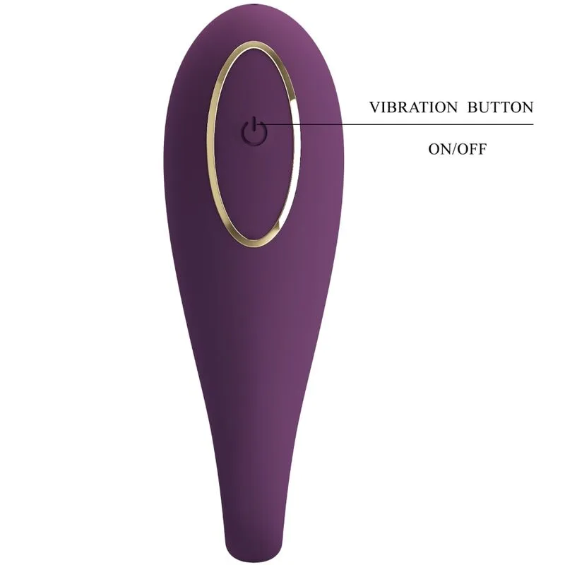 pretty love - august vibrador doble placer app remote imagen 5 | karma sex & shop