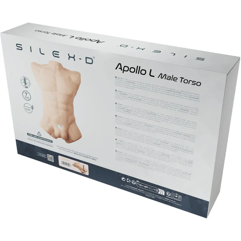 silexd - apollo l torso realístico masculino imagen 6 | karma sex & shop