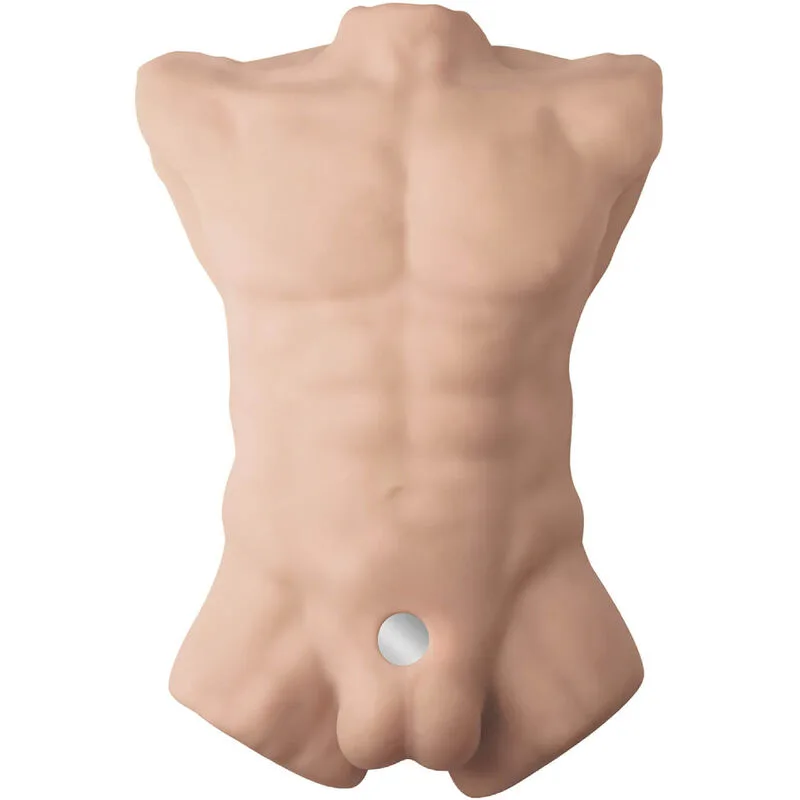 silexd - apollo l torso realístico masculino imagen 2 | karma sex & shop