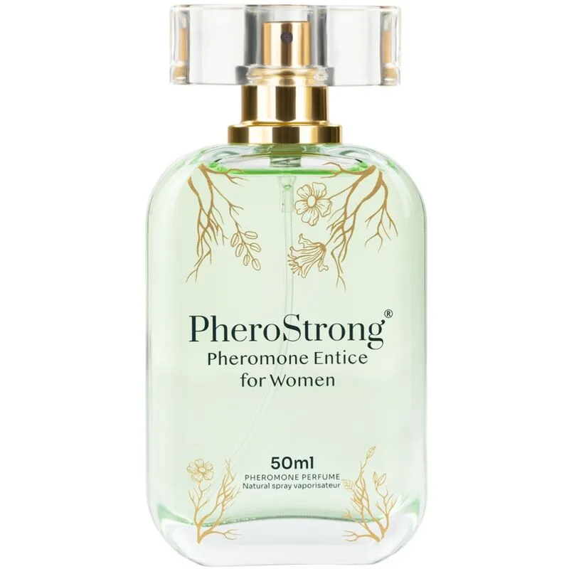 pherostrong - perfume con feromonas entice para mujer 50 ml imagen 2 | karma sex & shop