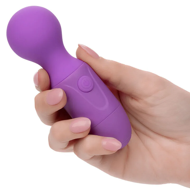 calexotics - first time masajeador recargable 10 vibraciones violeta imagen 6 | karma sex & shop