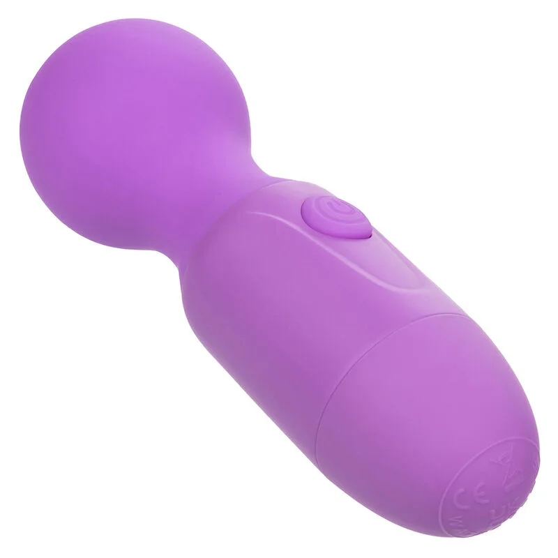 calexotics - first time masajeador recargable 10 vibraciones violeta imagen 4 | karma sex & shop