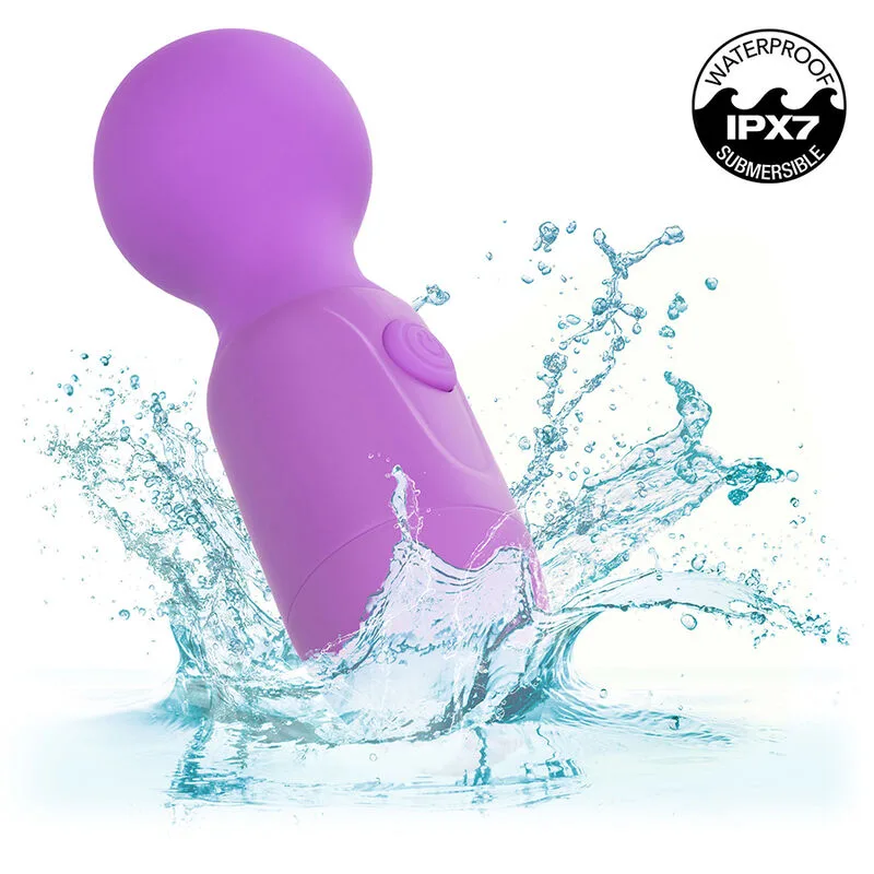 calexotics - first time masajeador recargable 10 vibraciones violeta imagen 9 | karma sex & shop