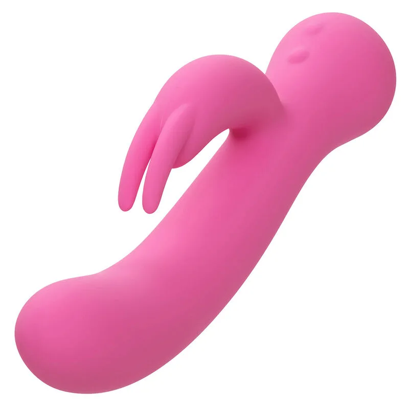 calexotics - first time vibrador rabbit recargable rosa imagen 4 | karma sex & shop