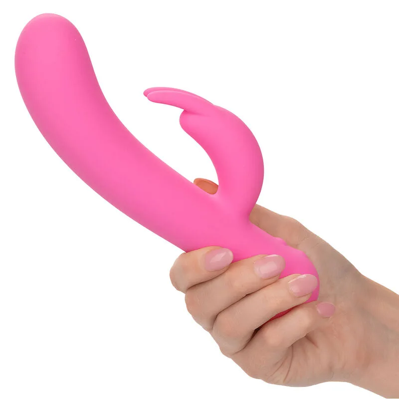 calexotics - first time vibrador rabbit recargable rosa imagen 6 | karma sex & shop