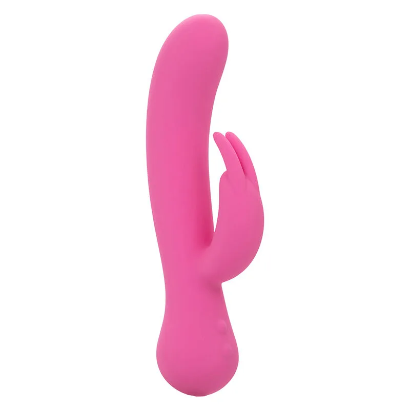 calexotics - first time vibrador rabbit recargable rosa imagen 2 | karma sex & shop