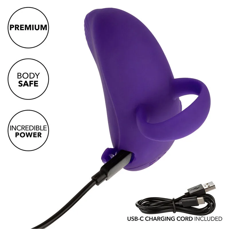 calexotics - envy masajeador de bola rodante 7 vibraciones morado imagen 7 | karma sex & shop