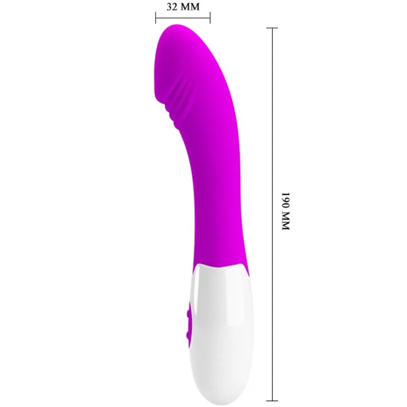 pretty love - elemental vibrador 30 modos de vibración morado imagen 3 | karma sex & shop