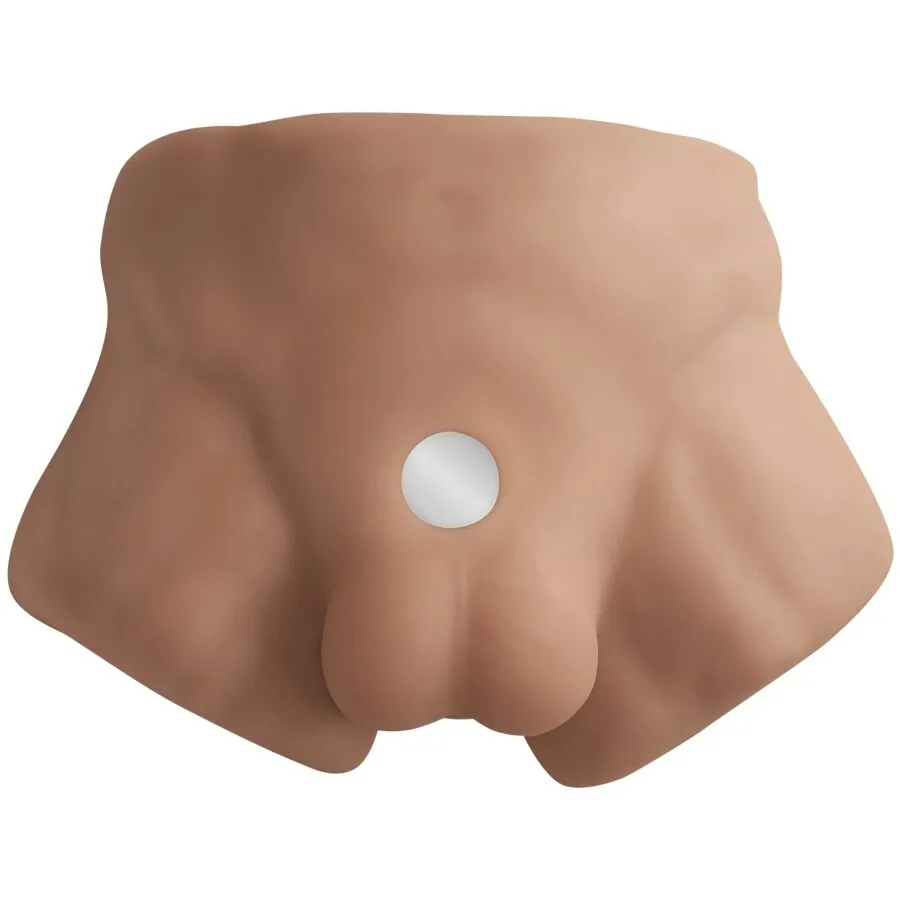 silexd - apollo s torso bajo realístico masculino caramelo imagen 3 | karma sex & shop