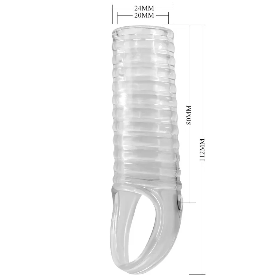 pretty love - hartman funda para pene transparente imagen 7 | karma sex & shop