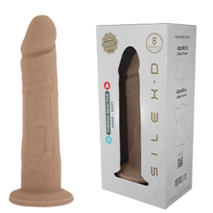 silexd - pene realístico modelo 8 silicona líquida 20.6 cm imagen 5 | karma sex & shop