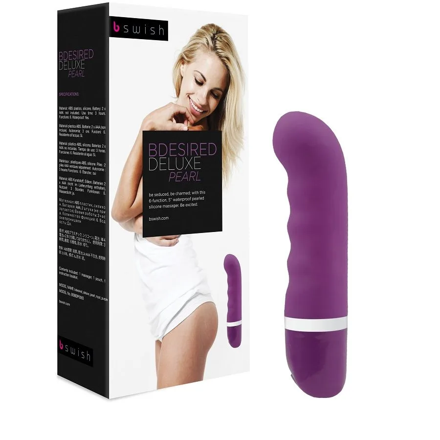 b swish - bdesired deluxe pearl royal lila imagen 2 | karma sex & shop