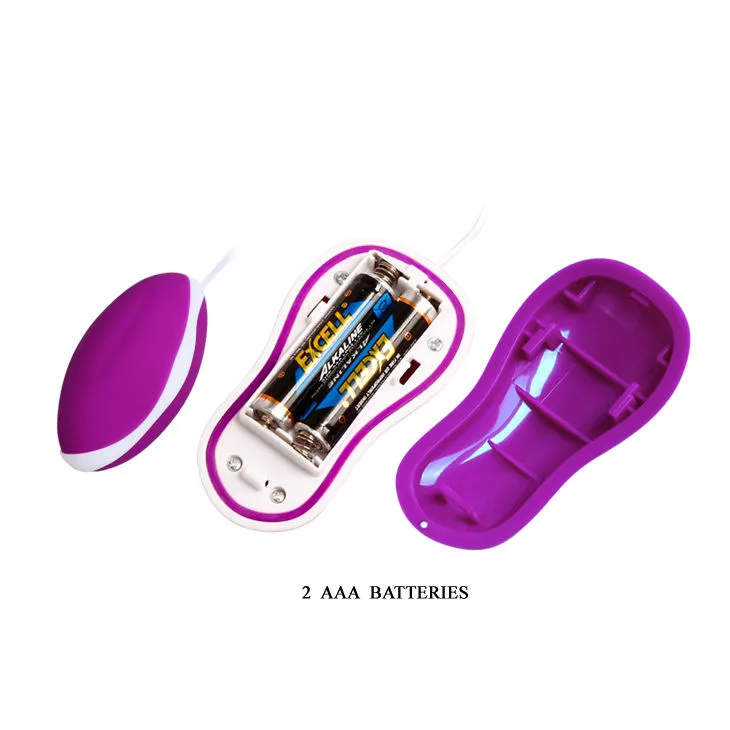 pretty love - flirtation huevo vibrador con control remoto avery imagen 7 | karma sex & shop